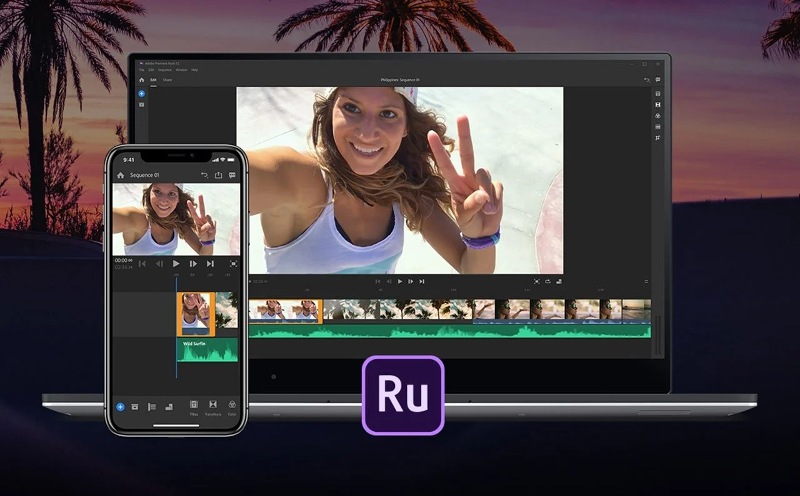 Phần mềm Adobe Premiere Rush