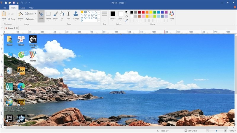 Chức năng của phần mềm PicPick