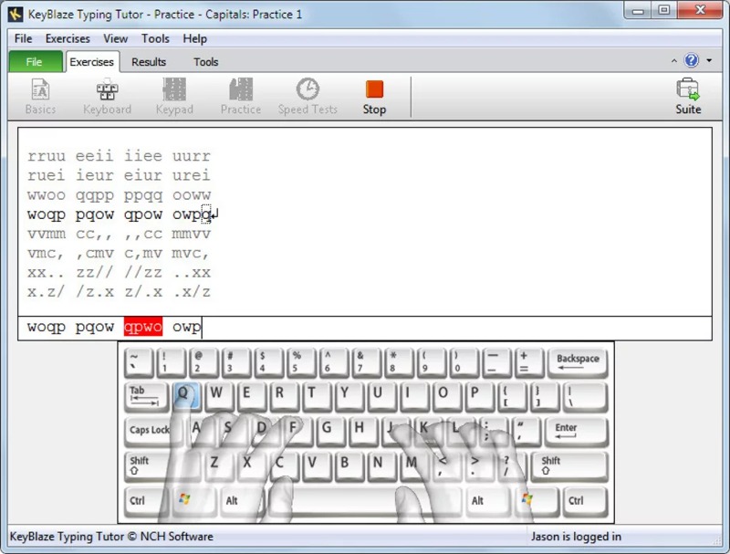 Phần mềm KeyBlaze Typing Tutor