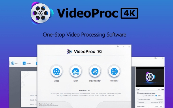 Bản phần mềm đổi đuôi video có trả phí nhiều tính năng ưu việt - VideoProc