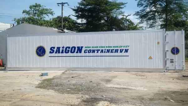 Một container ở kho của Sài Gòn Container