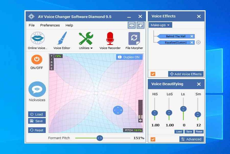 phần mềm thay đổi giọng nói AV Voice Changer Software Diamond