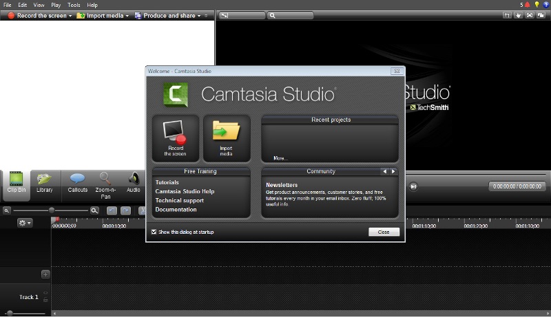 Phần mềm Camtasia Studio