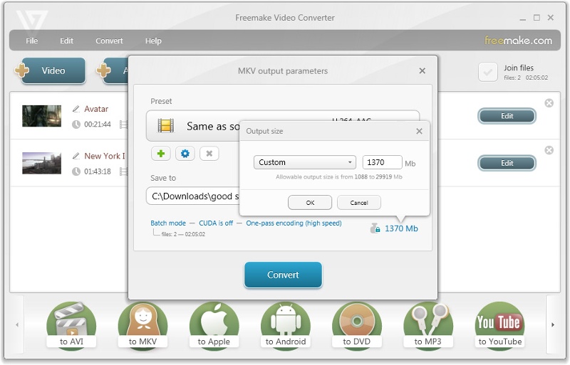 Phần mềm Freemake Video Converter