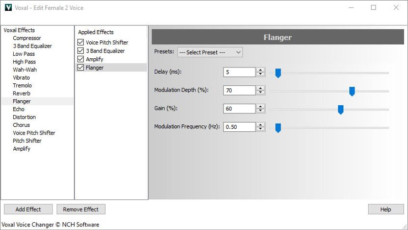 Phần mềm Voxal Voice Changer