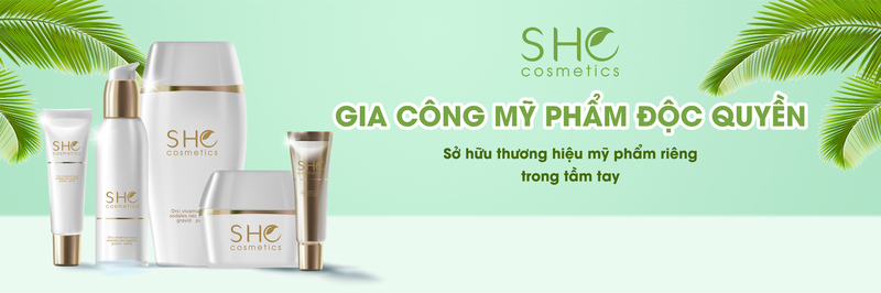 SHC Việt Nam gia công mỹ phẩm độc quyền