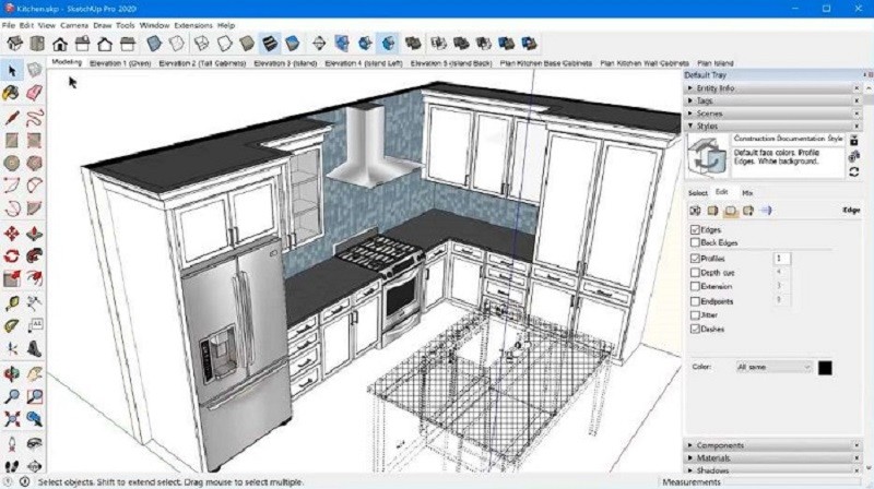 Phần mềm Sketchup