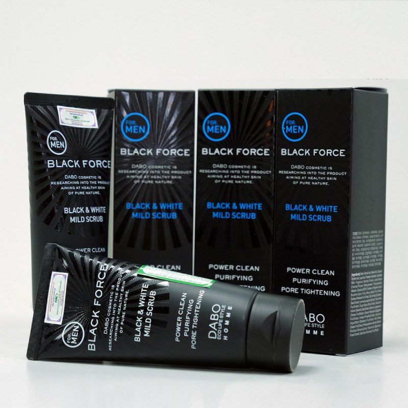 Sữa rửa mặt Dabo Black Force