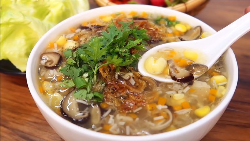 Súp nấm tràm là món ăn đặc sản, bố dưỡng tại Phú Quốc