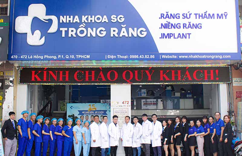 Địa chỉ nha khoa uy tín Trồng Răng Sài Gòn