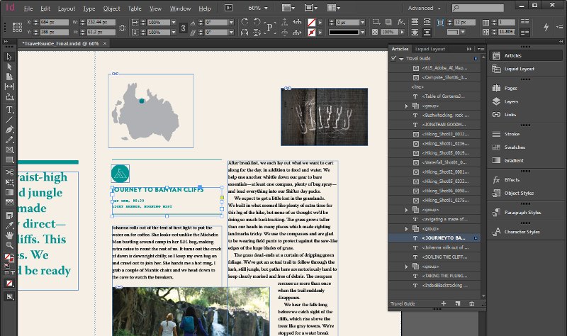 Tính năng của phần mềm Adobe InDesign