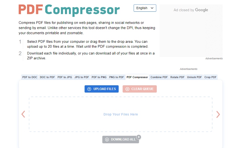 Phần mềm PDF Compressor