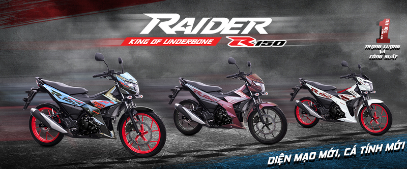 Dòng xe Raider của Yamaha