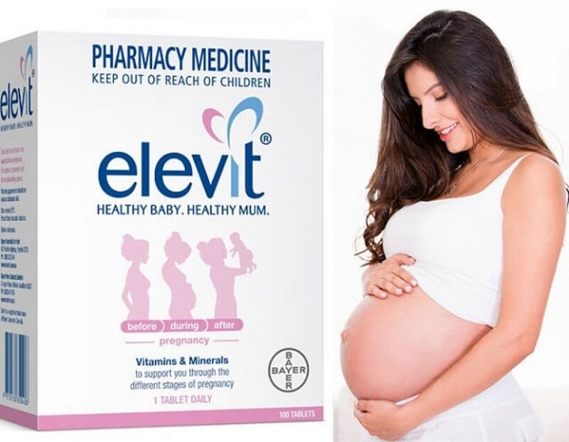 Elevit Healthy Baby Healthy Mum cho bà bầu