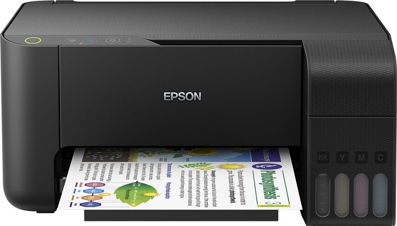 Máy in màu đến từ thương hiệu Epson EcoTank L3110