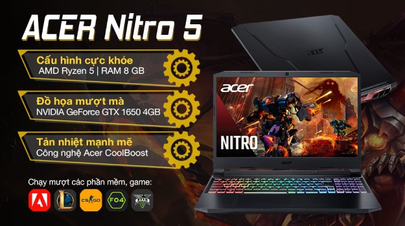 Laptop Acer Nitro 5 Gaming