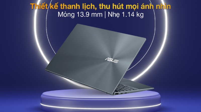 Laptop ASUS Core i5 siêu mỏng nhẹ 