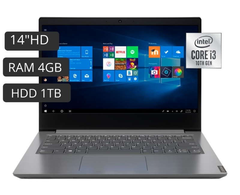 Laptop Lenovo V14-IIL sở hữu chip Intel Core i3 thế hệ thứ 10