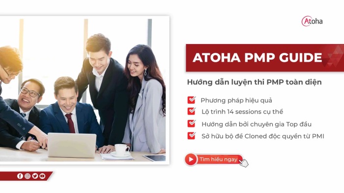 Khóa học luyện thi PMP Online/offline tại viện ATOHA