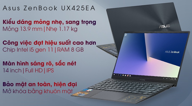 Asus ZenBook UX425EA - Laptop ASUS Core i5 