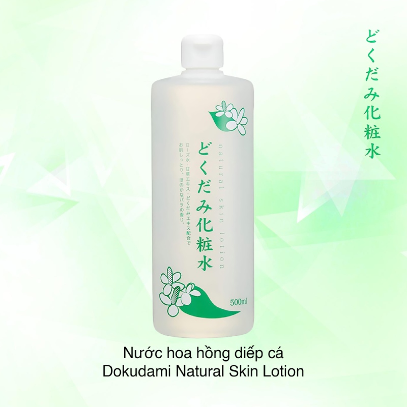 Nước hoa hồng diếp cá của Nhật Dokudami Natural Skin Lotion