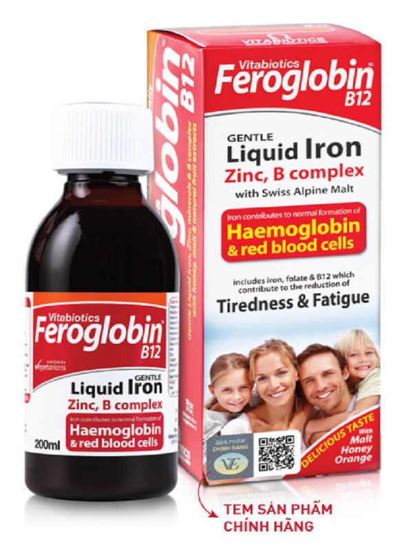 Thuốc Feroglobin B12 dạng siro