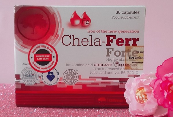 Viên sắt Chela-Ferr Forte