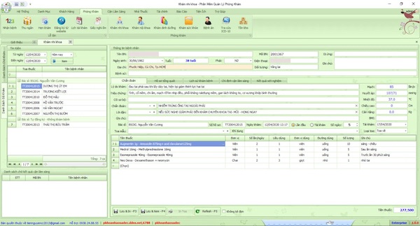 phần mềm quản lý phòng khám đa khoa TNET MEDIC