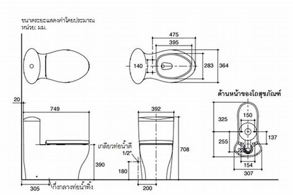 Nên lựa chọn kích thước bồn cầu như thế nào?