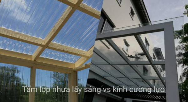 Tôn lấy sáng Polycarbonate có tốt hơn kính cường lực không?