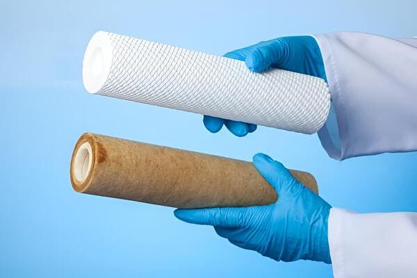 So sánh cấu trúc bề mặt giữa xốp chất lượng cao và xốp kém, thể hiện độ đồng đều của lỗ khí
