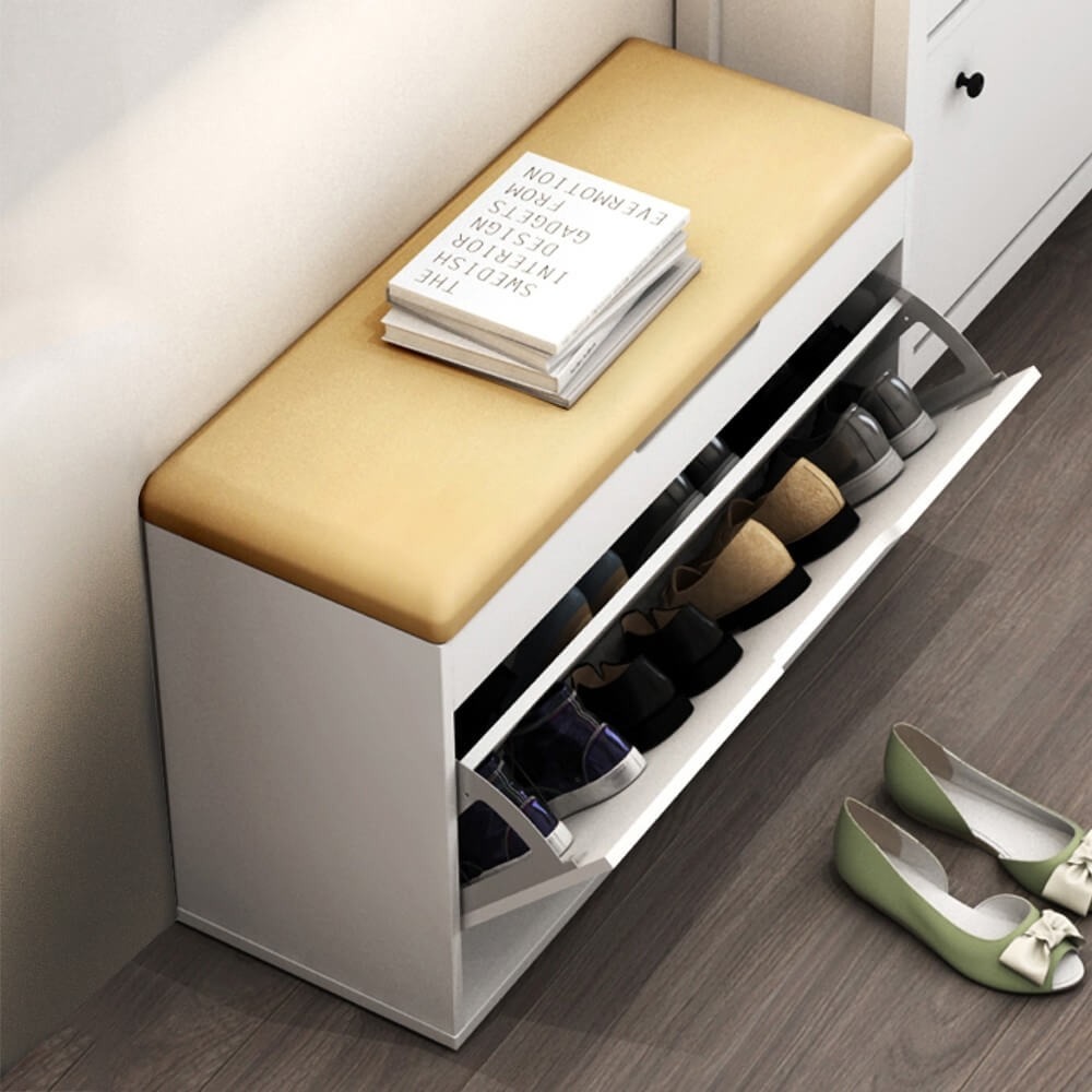 Sofa phòng khách kết hợp tủ giày