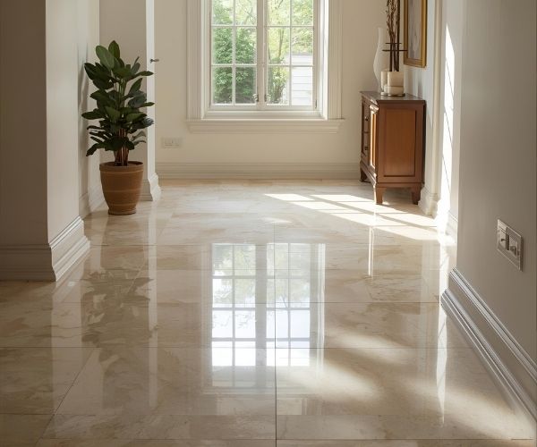 Tiêu chuẩn đánh bóng sàn đá trong khách sạn cần đạt