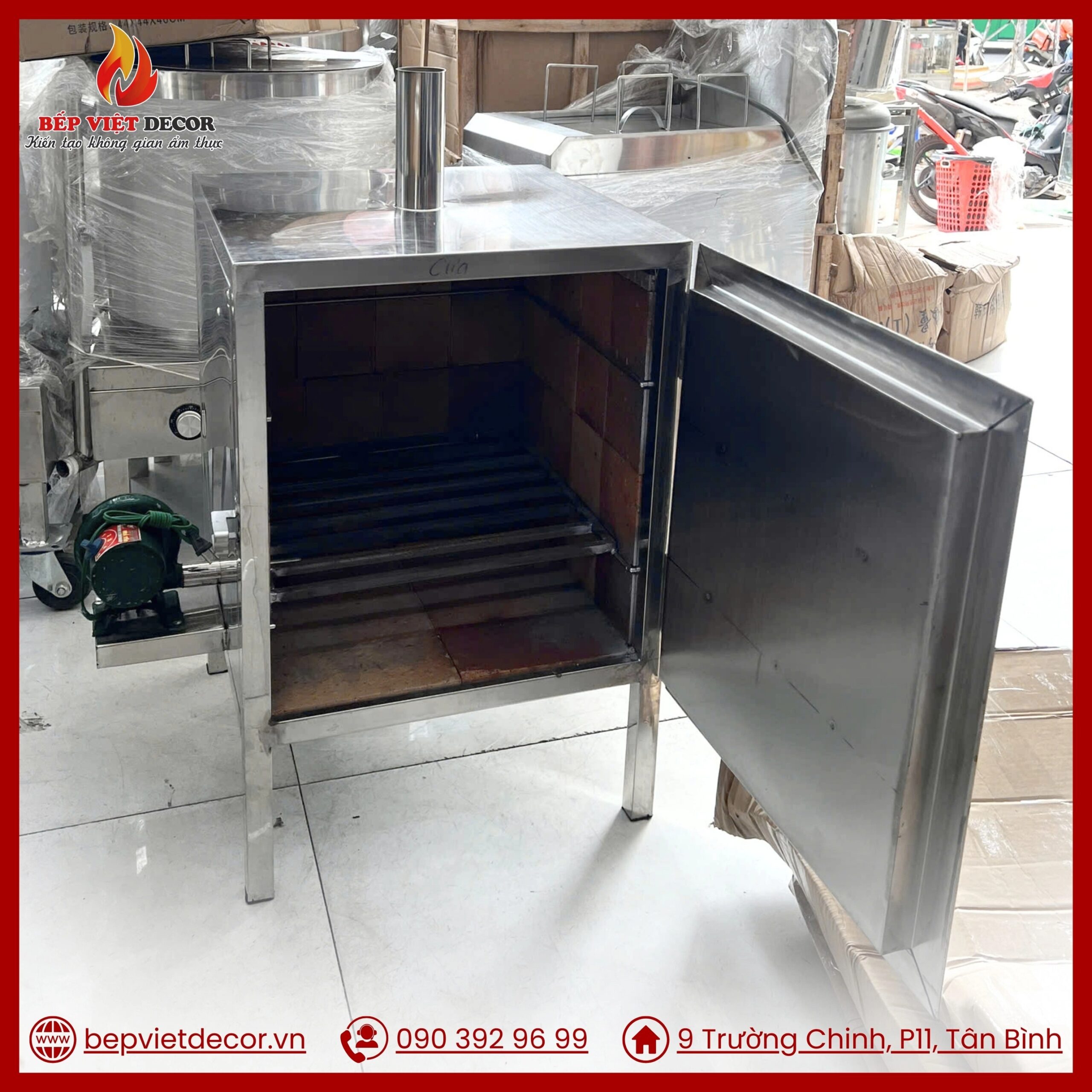 Lò ủ than phù hợp với mọi loại món ăn và phong cách nướng