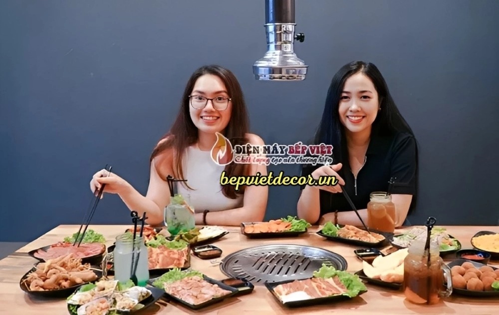 Sử dụng ống hút khói BBQ tại nhà