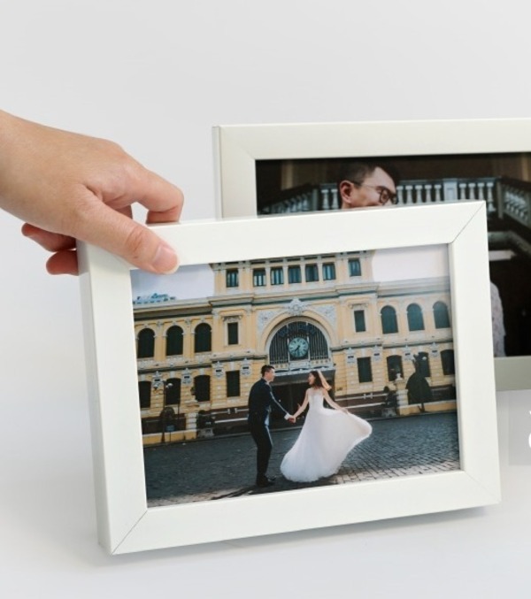 Kích thước khung ảnh trắng phổ biến 