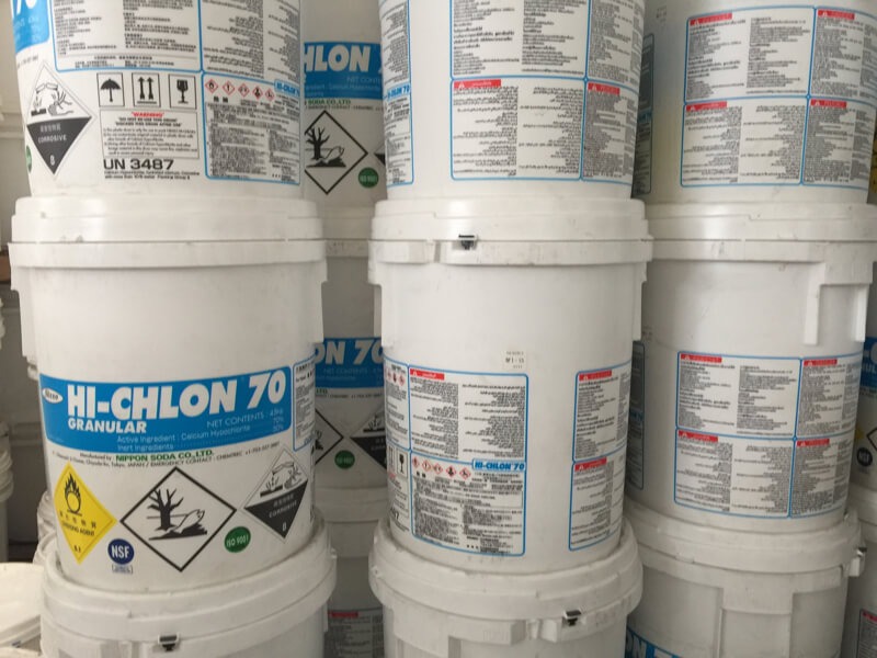 Chlorine bột (70%)