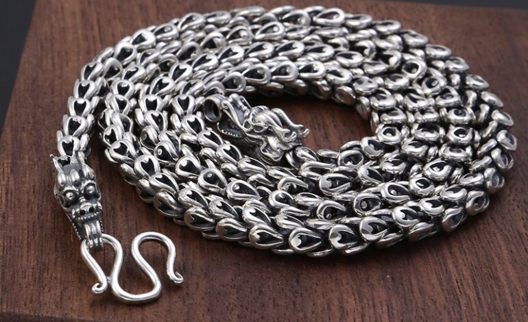 Sức mạnh và đẳng cấp từ những mẫu dây chuyền bạc rồng