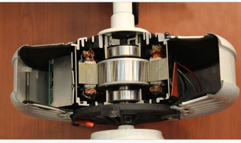 Giới thiệu quạt trần động cơ AC vận hành êm, tiết kiệm điện