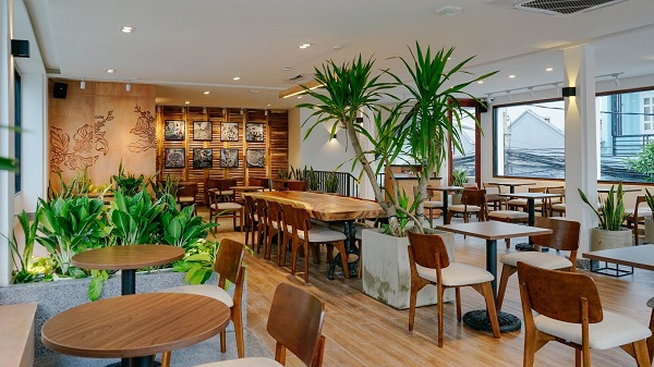 Bàn ghế cafe hiện đại