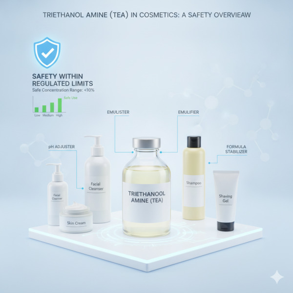 Triethanol Amine có an toàn trong mỹ phẩm không?