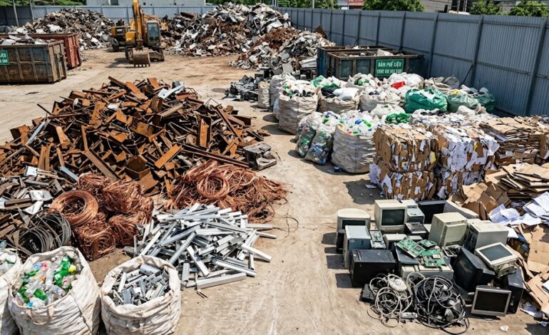Bán phế liệu ở đâu để tối ưu giá trị và tiết kiệm thời gian?