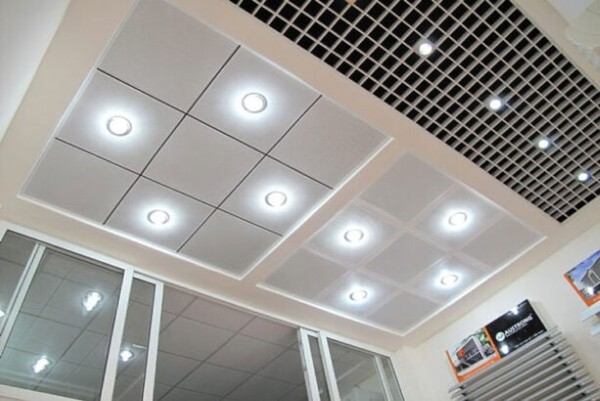 Trần thả công nghiệp phù hợp nhà xưởng và văn phòng lớn