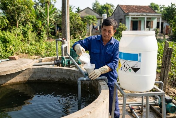 Chlorine khử trùng nước sinh hoạt: Những điều cần biết